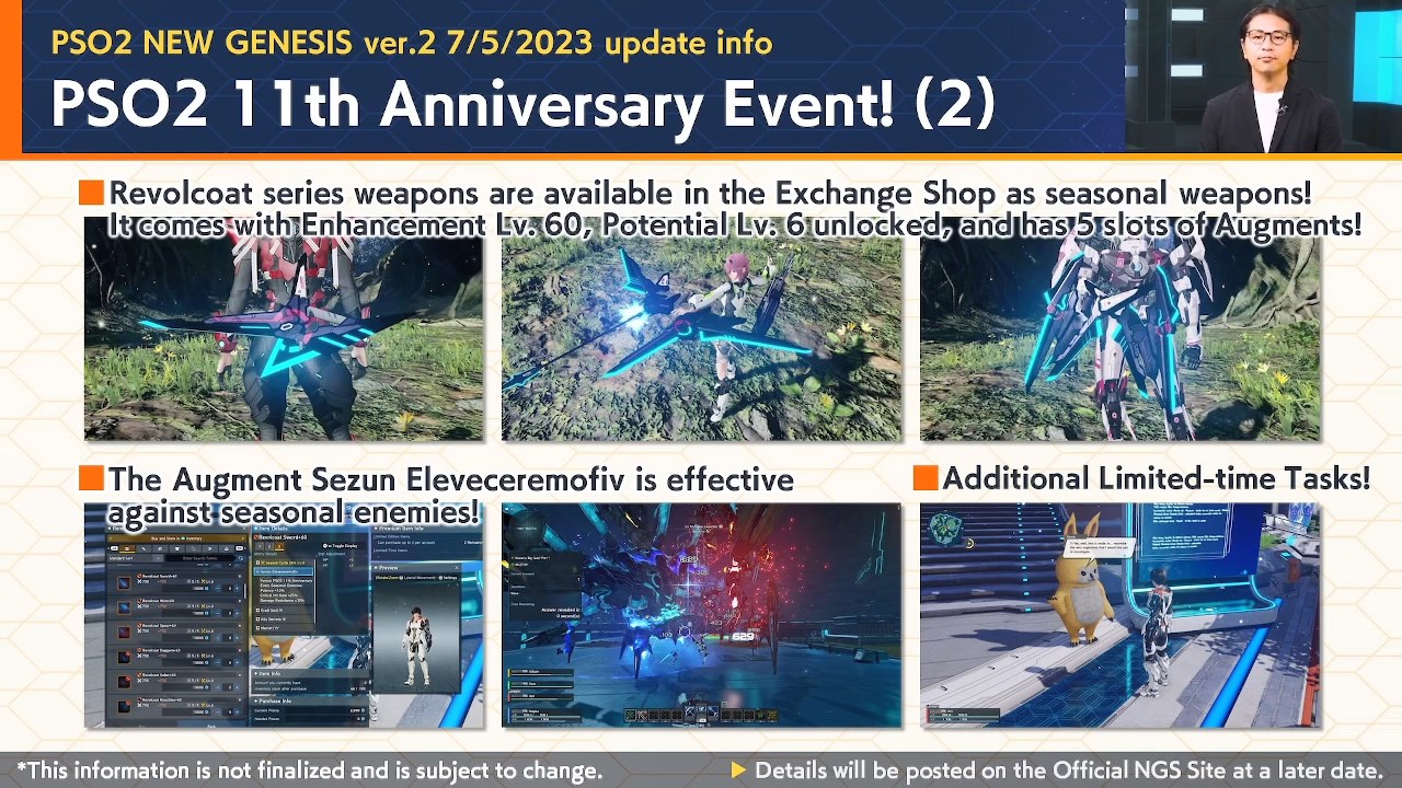 Pso2 Ngs Headline Recap 25 Phantasy Star Fan Blog